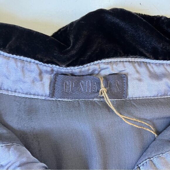 CP Shades Velvet Henley Pullover Silk Rayon Small - Picture 4 of 7